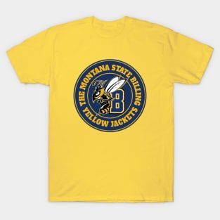 the yellow montana state billing T-Shirt